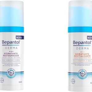 Bepantol Derma Kit Hidratante Facial Noturno e Hidratante Facial Diário FPS 25
