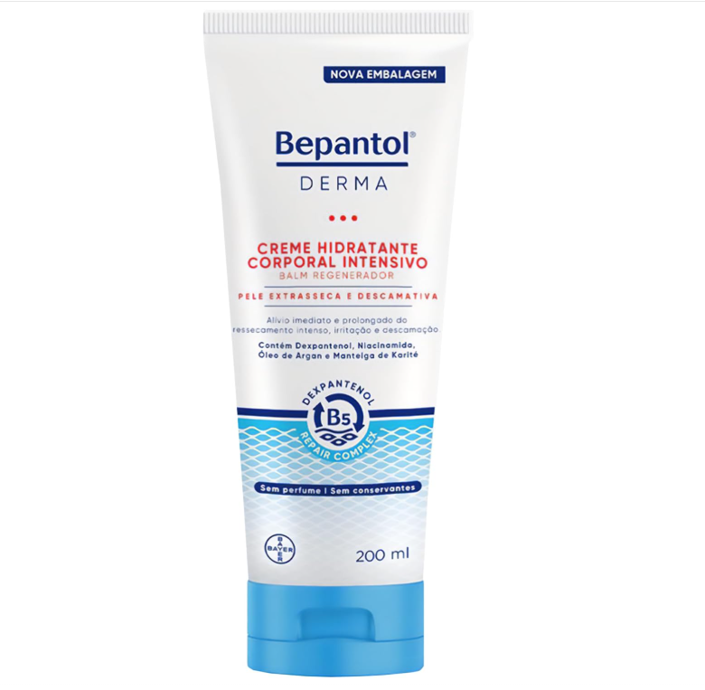 Bepantol Derma, Balm Regenerador, 200ml, Creme Hidratante, Diário